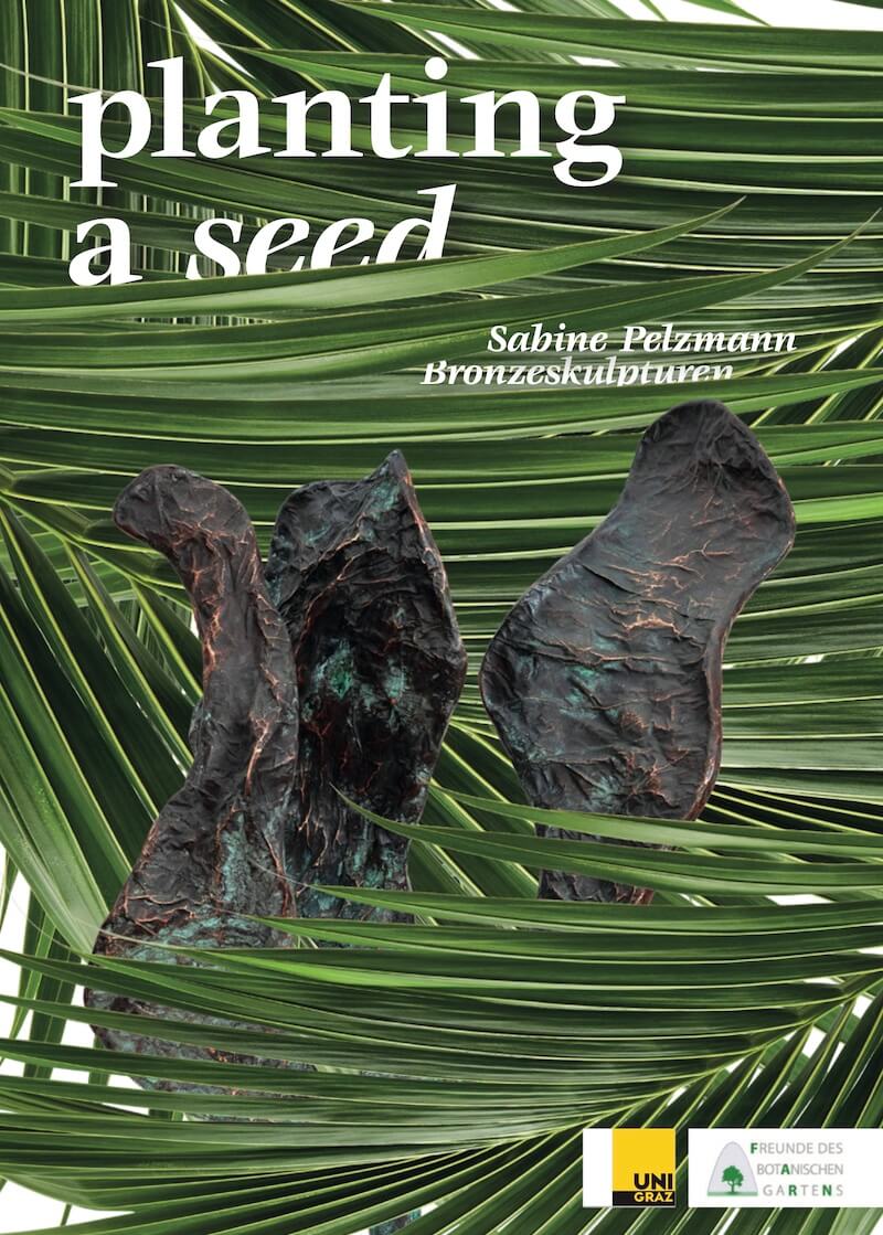 Ausstellung 'planting a seed', Bronzeplastiken von Sabine Pelzmann